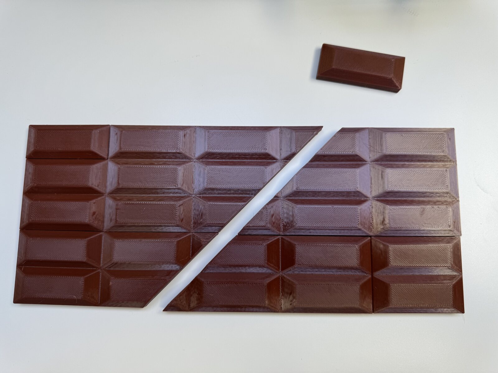 „Schokolade“ aus dem 3D-Drucker für ein zauberhaftes Rätsel